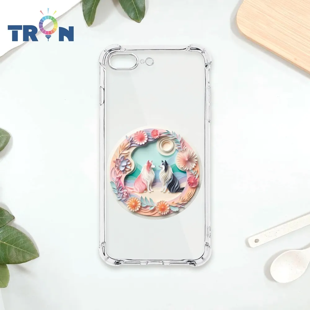 TRON IPhone 7/8 PLUS 莫蘭迪色簡約格子A款 四角防摔殼 手機殼 歷史價格詳細信息