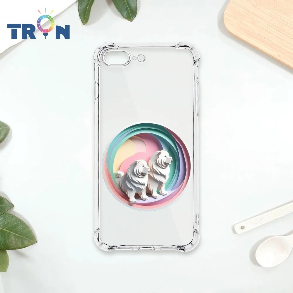 TRON IPhone 7/8 PLUS 可愛小動物樹下乘涼 四角防摔殼 手機殼 歷史價格詳細信息