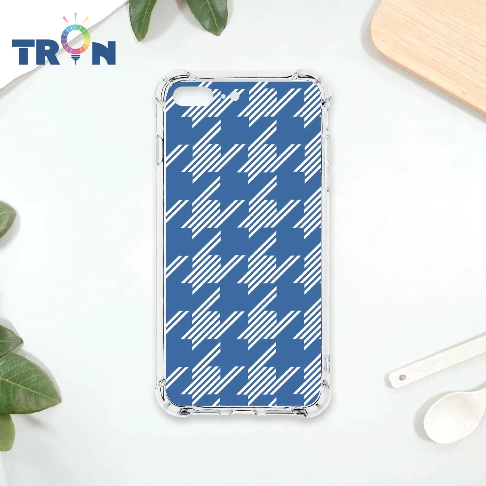 TRON IPhone 7/8 PLUS 條紋透明小花C款  載具 四角防摔殼 手機殼 歷史價格詳細信息