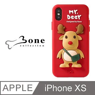 Bone / iPhone XS 手機殼 四角防撞 泡泡保護套 - 麋鹿先生 歷史價格詳細信息