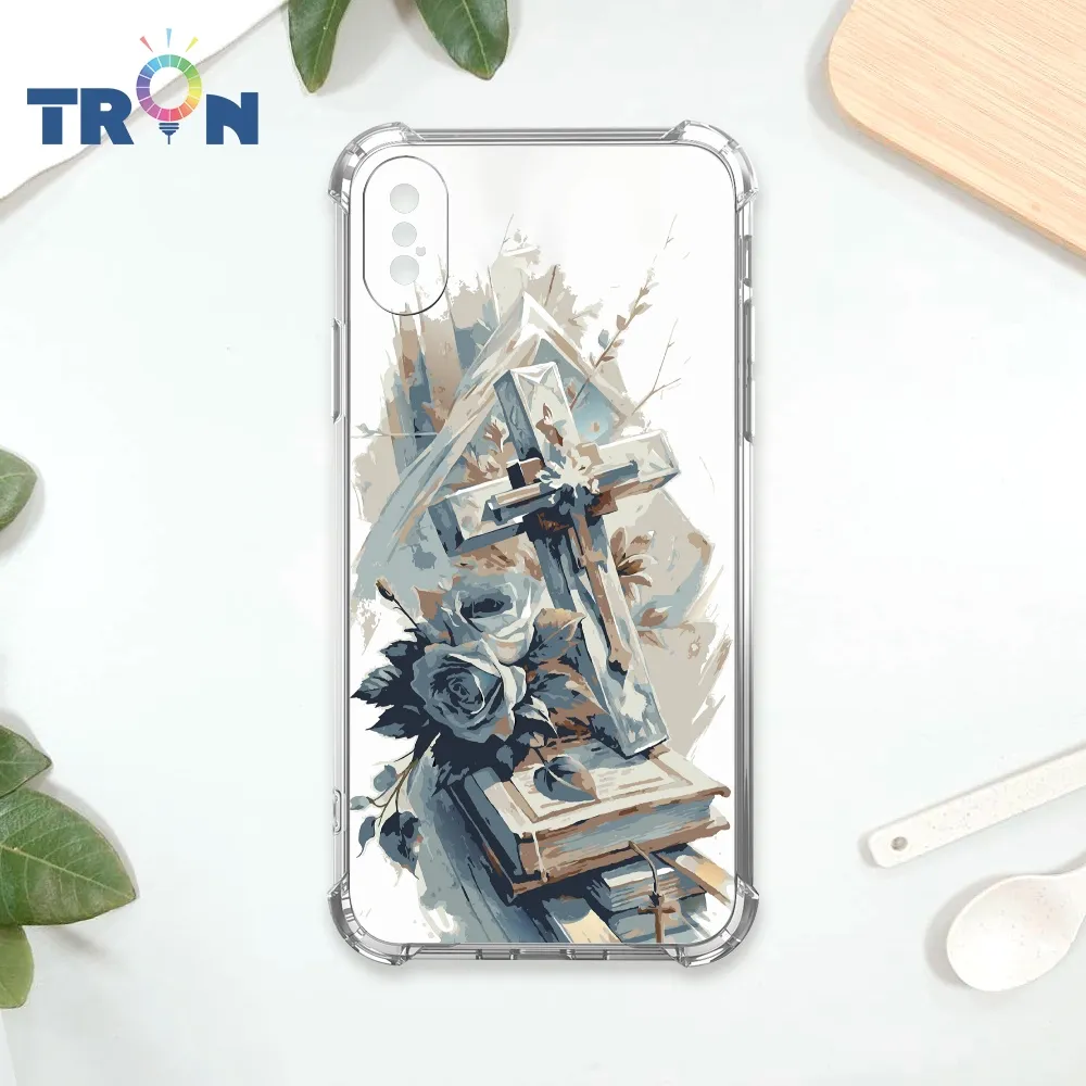 TRON IPhone X/XS 手繪小兔子透明殼 四角防摔殼 手機殼 歷史價格詳細信息
