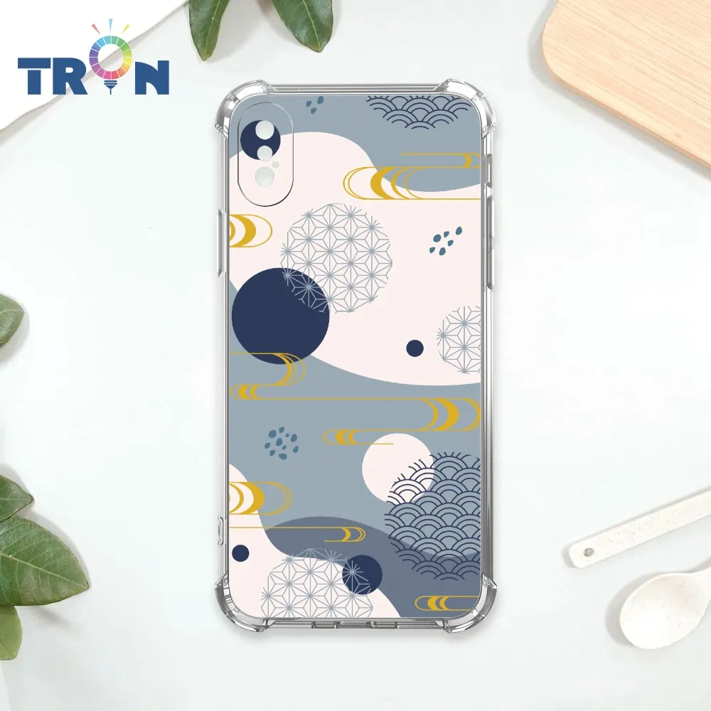 TRON IPhone X/XS 日系和風圓點落雨系列 四角防摔殼 手機殼 歷史價格詳細信息