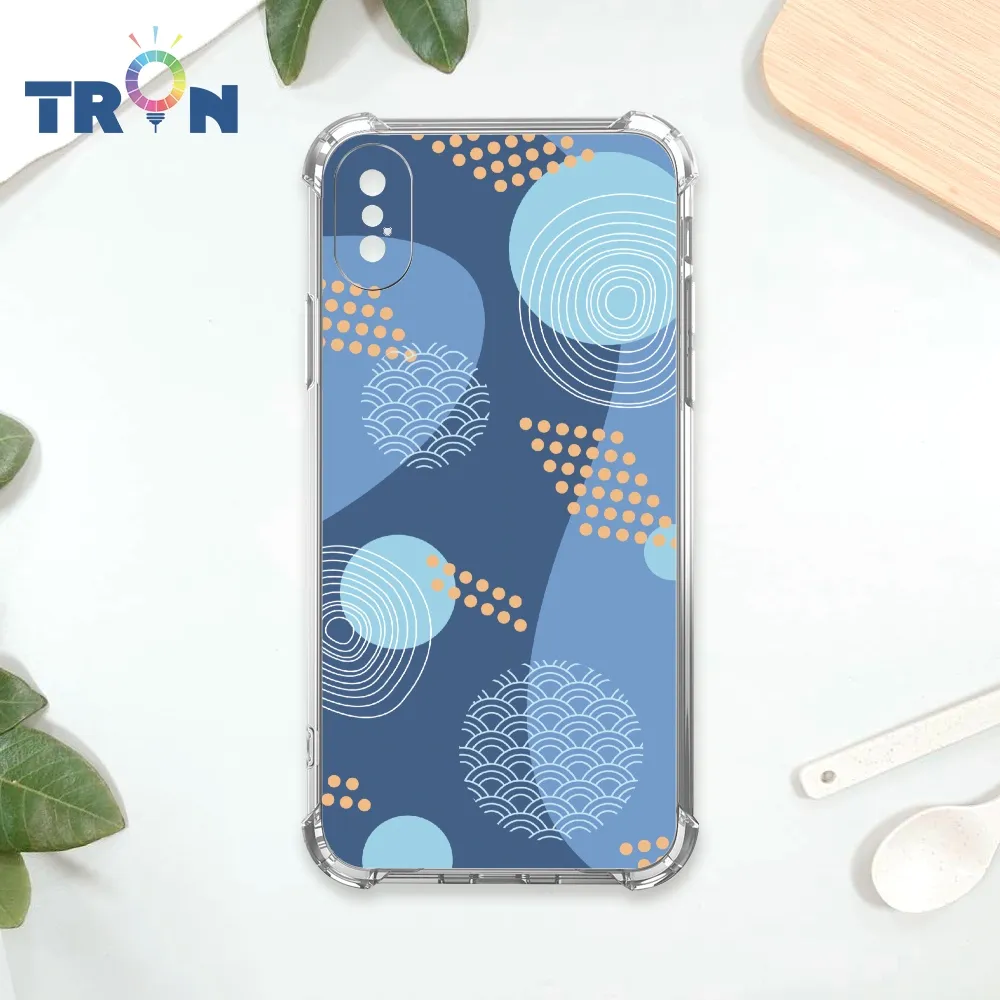 TRON IPhone X/XS 日系和風圓點落雨系列 四角防摔殼 手機殼 歷史價格詳細信息