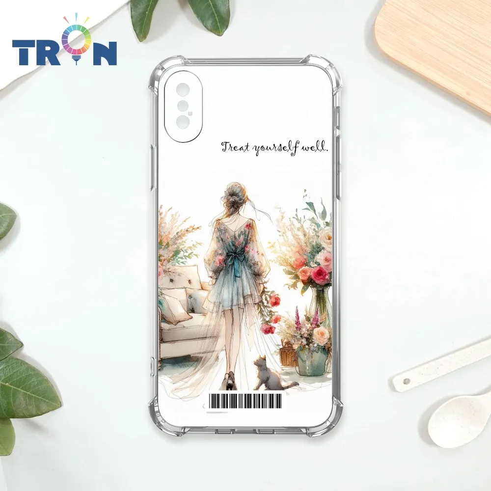 TRON IPhone X/XS 優雅北歐風幾何復古花磚 四角防摔殼 手機殼 歷史價格詳細信息