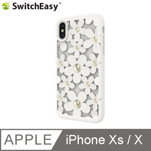 SwitchEasy Fleur iPhone Xs/X 3D花朵吸震防摔保護殼-粉色 歷史價格詳細信息