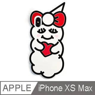 【Candies】蝴蝶結睡眠寶寶(愛心臉頰)-適用IPhone XS Max 歷史價格詳細信息
