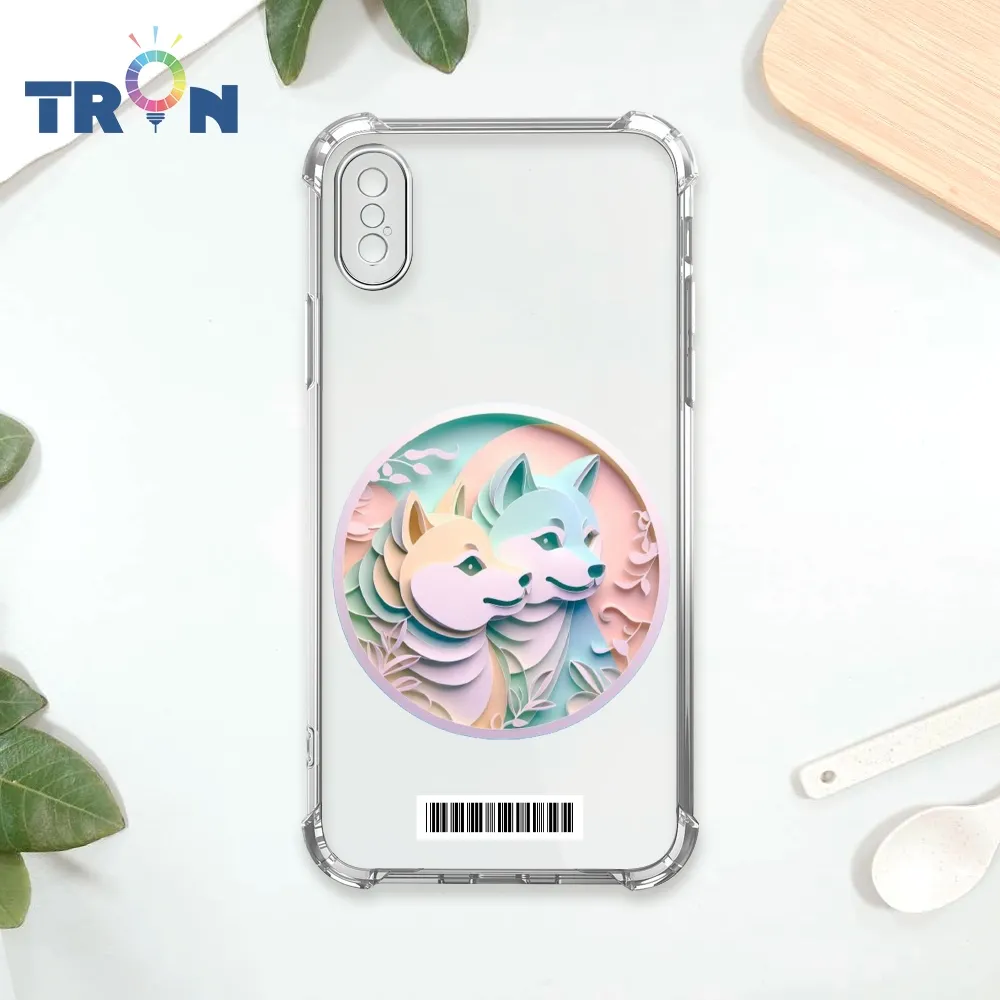 TRON IPhone XS Max 可愛紙雕兔子  載具 四角防摔殼 手機殼 歷史價格詳細信息
