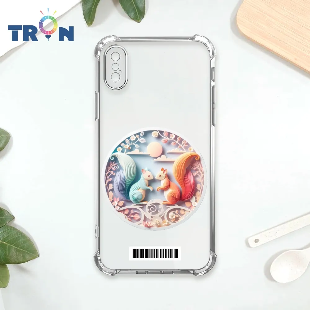 TRON IPhone XS Max 可愛紙雕兔子  載具 四角防摔殼 手機殼 歷史價格詳細信息