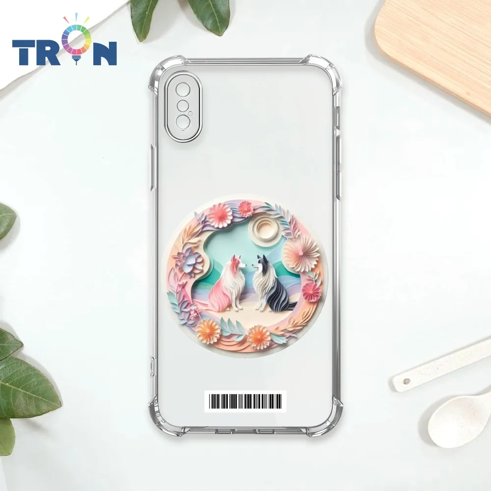 TRON IPhone XS Max 可愛紙雕兔子  載具 四角防摔殼 手機殼 歷史價格詳細信息