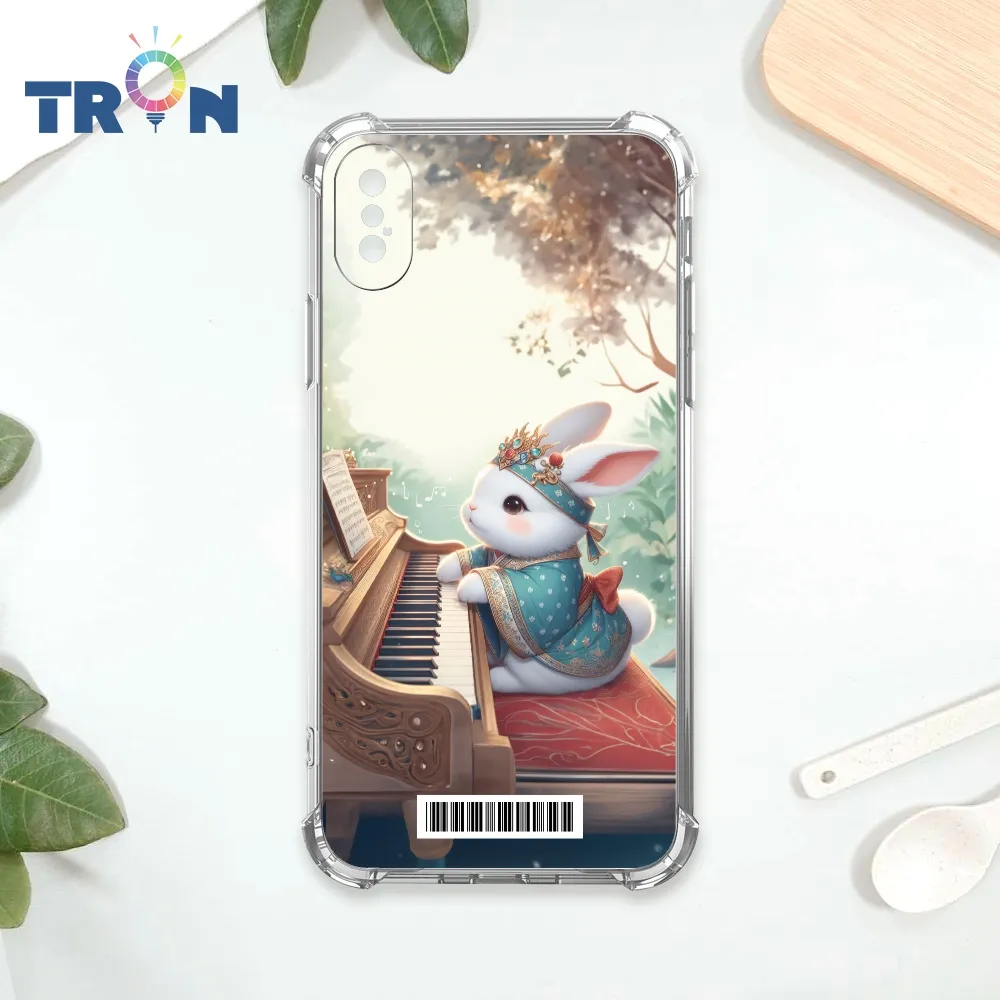 TRON IPhone XS Max 兔子可愛動作排排系列  載具 四角防摔殼 手機殼 歷史價格詳細信息