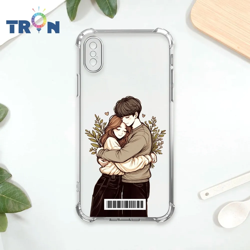 TRON IPhone XS Max 情侶深情擁抱彩色背景系列  載具 四角防摔殼 手機殼 歷史價格詳細信息