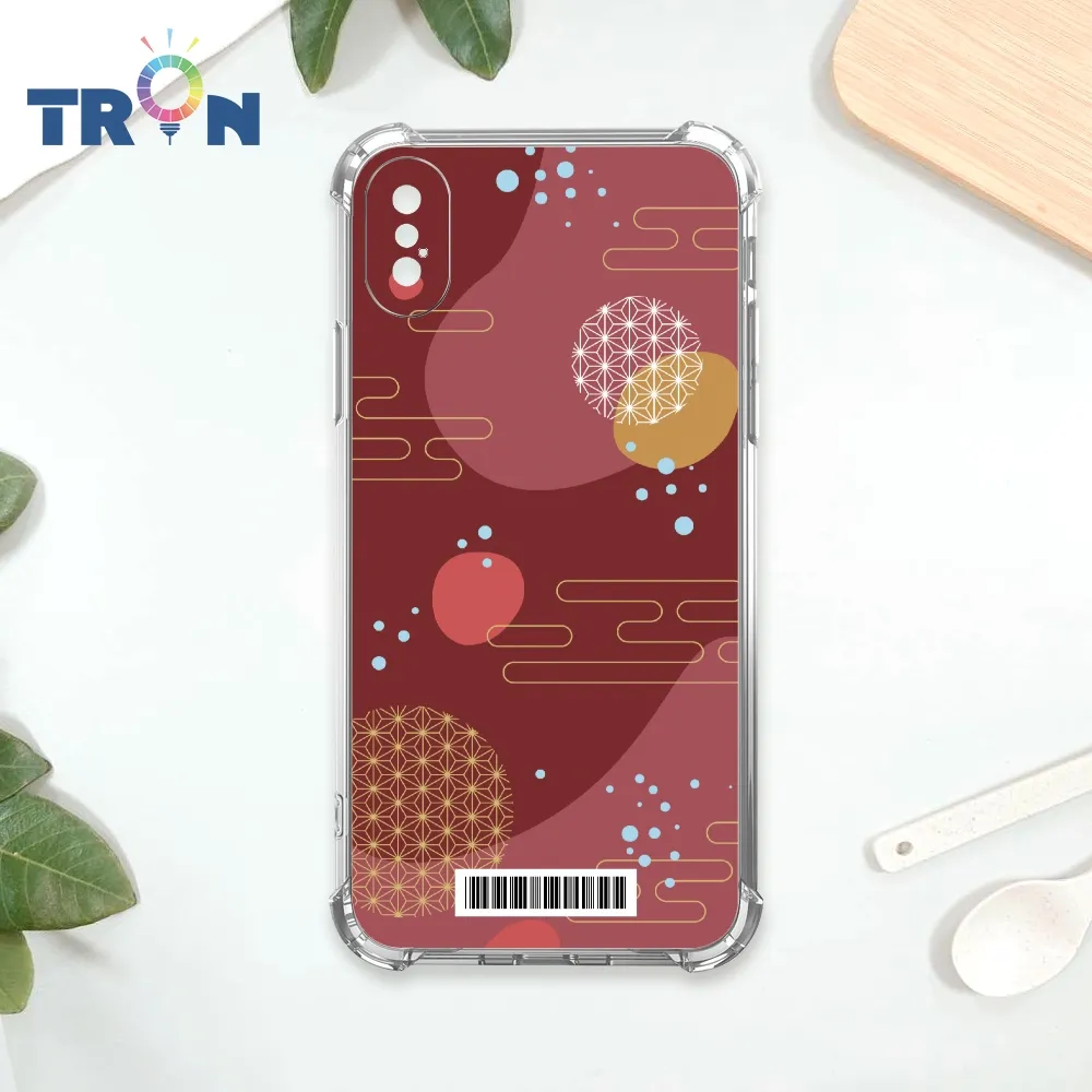 TRON IPhone XS Max 日系和風圓點水球系列  載具 四角防摔殼 手機殼 歷史價格詳細信息