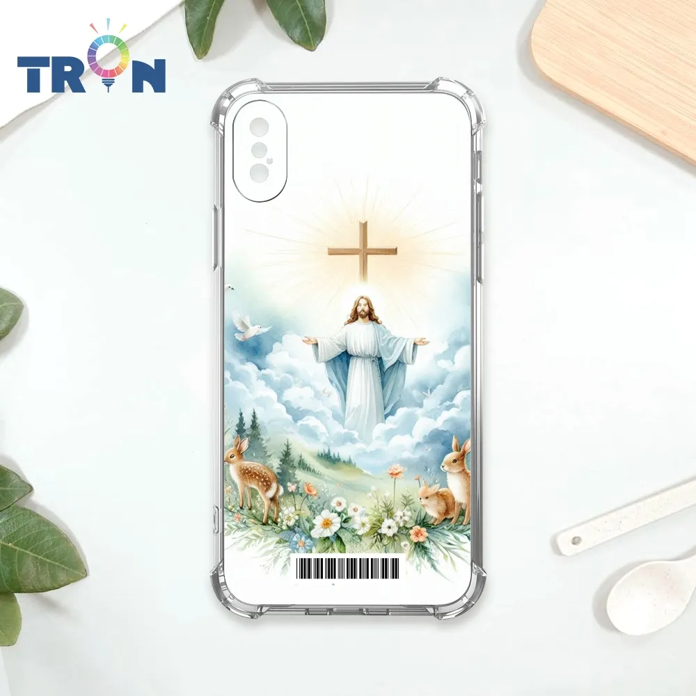 TRON IPhone XS Max 耶穌彩繪玻璃  載具 四角防摔殼 手機殼 歷史價格詳細信息