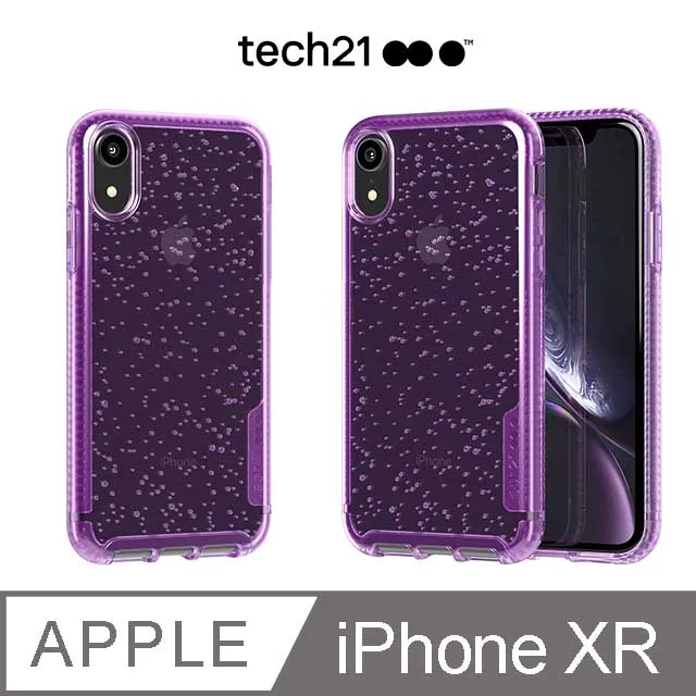 英國Tech 21超衝擊EVO CHECK防撞軟質格紋保護殼-iPhone Xs Max-透綠 歷史價格詳細信息