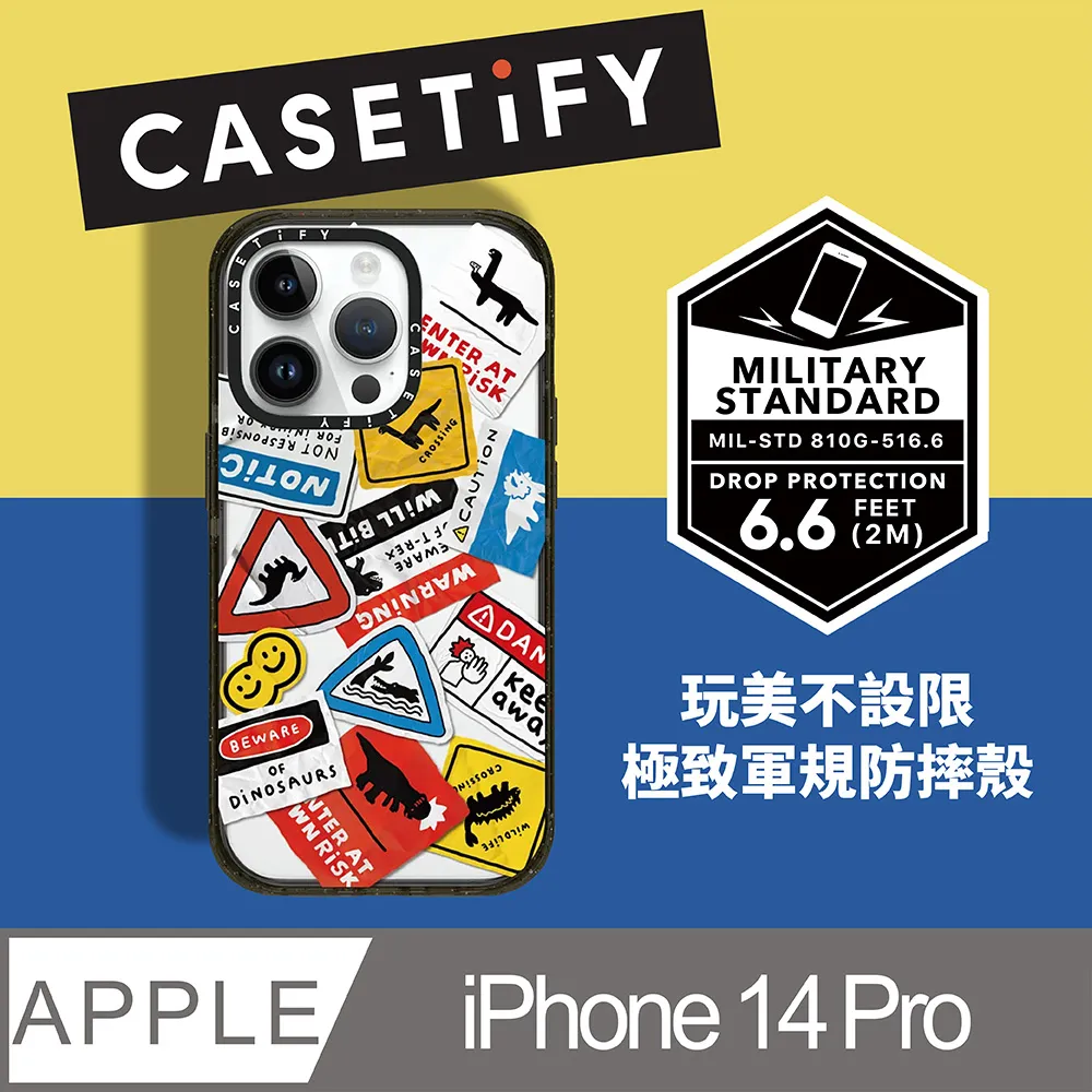 CASETiFY iPhone 14 Pro 耐衝擊透黑-貓咪樂園 歷史價格詳細信息