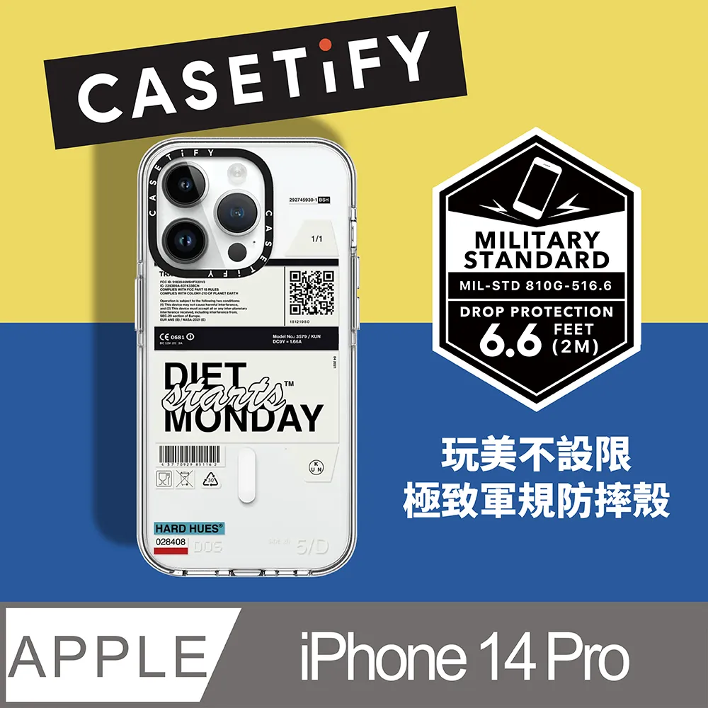 CASETiFY iPhone 14 Pro 耐衝擊透黑-貓咪樂園 歷史價格詳細信息