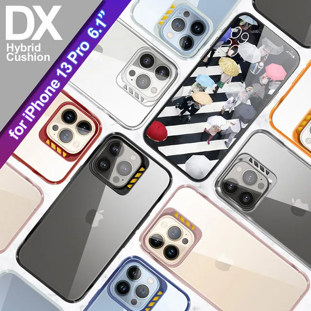 JTLEGEND iPhone 13 Pro 6.1吋 DX超軍規防摔保護殼 手機殼 附鏡頭防護圈(透黑) 歷史價格詳細信息