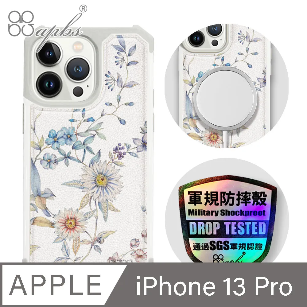 apbs iPhone 13 Pro 6.1吋軍規防摔水晶彩鑽手機殼-蝶戀芳庭 歷史價格詳細信息