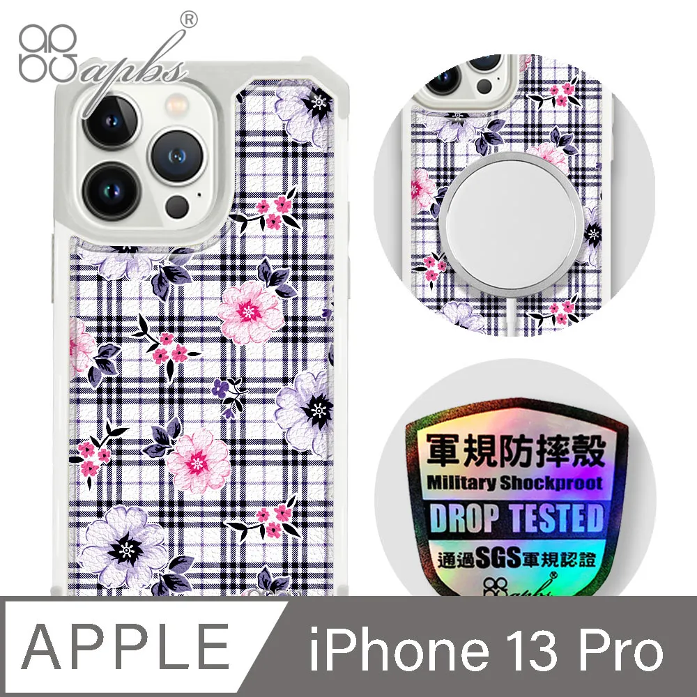 apbs iPhone 13 Pro 6.1吋軍規防摔水晶彩鑽手機殼-蝶戀芳庭 歷史價格詳細信息