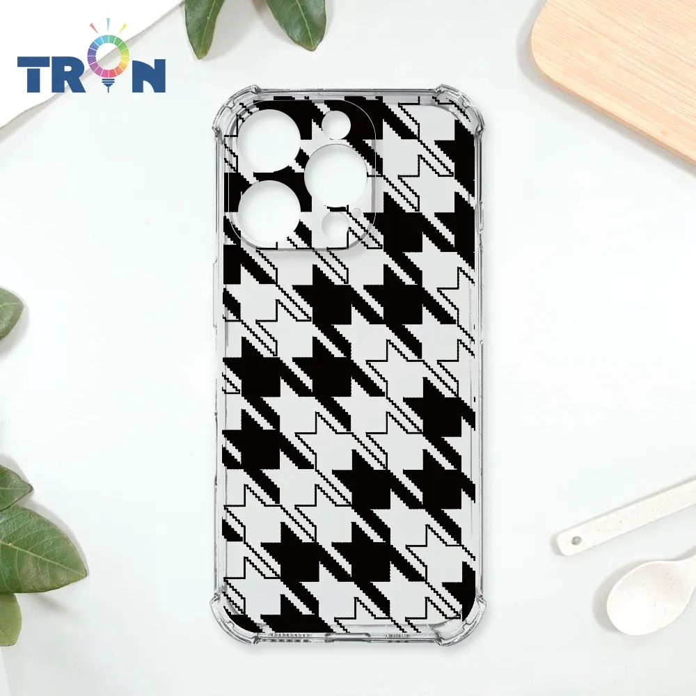 TRON iPhone 16 Pro 雙色千鳥紋 太空殼 透黑款 手機殼 歷史價格詳細信息