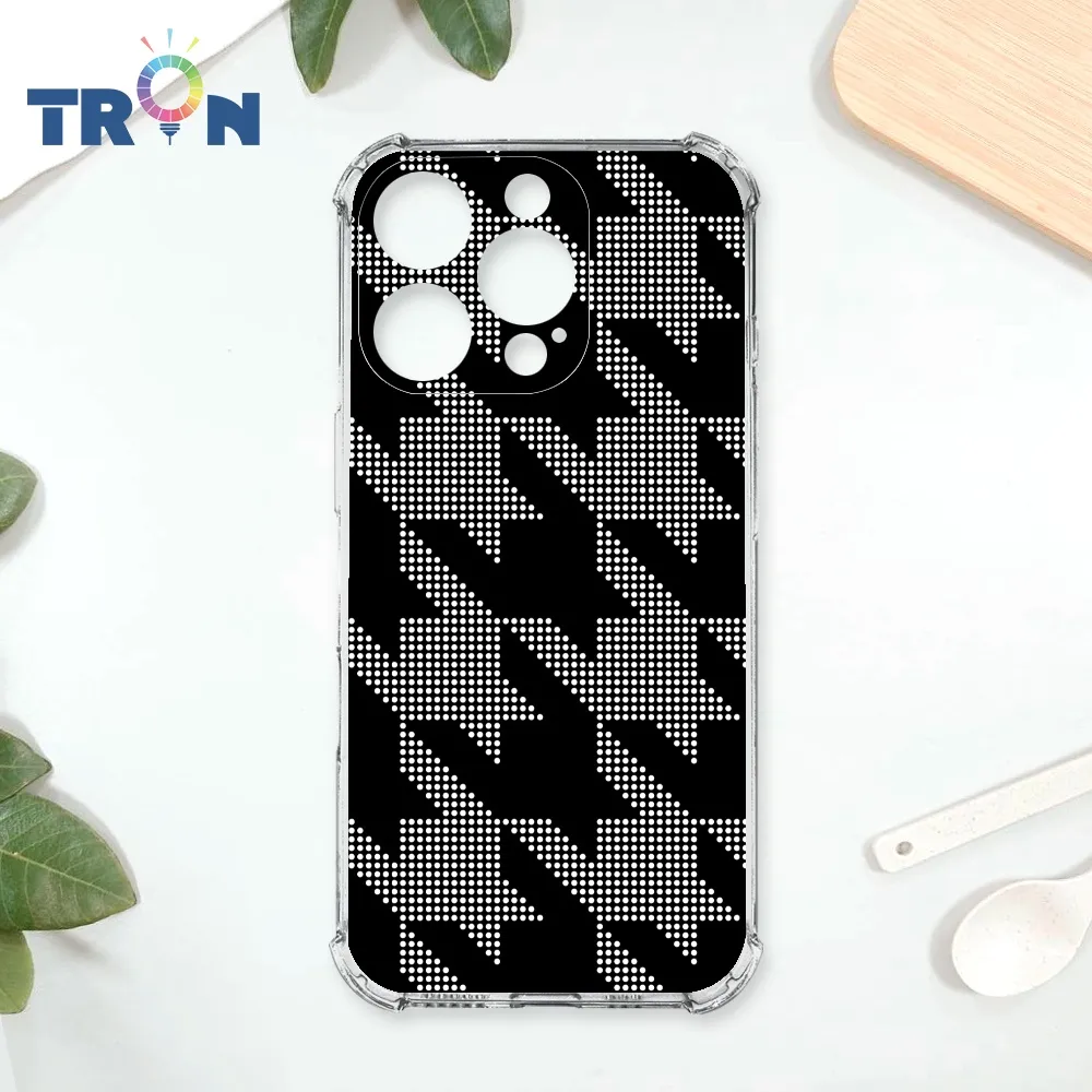 TRON iPhone 16 Pro 雙色千鳥紋 太空殼 透黑款 手機殼 歷史價格詳細信息