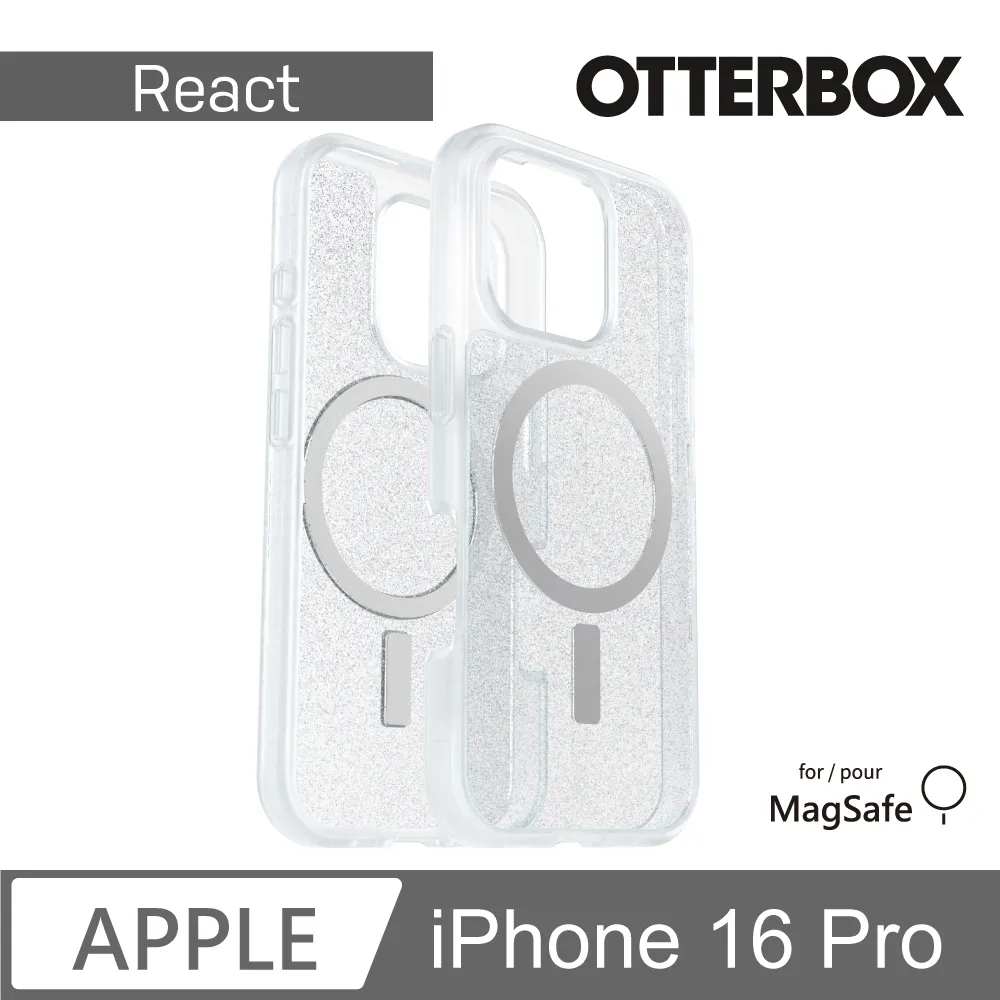 【OtterBox】iPhone 16 Pro 6.3吋 React 輕透防摔殼-透明(支援MagSafe) 歷史價格詳細信息