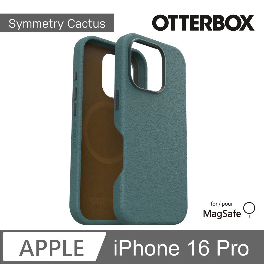 【OtterBox】iPhone 16 Pro 6.3吋 Symmetry Cactus 炫彩仙人掌皮革保護殼-黑(支援MagSafe) 歷史價格詳細信息