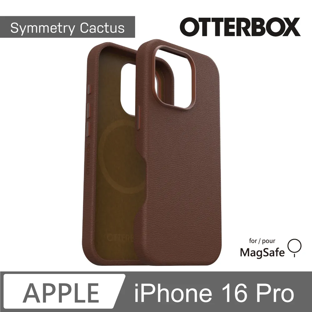 【OtterBox】iPhone 16 Pro 6.3吋 Symmetry Cactus 炫彩仙人掌皮革保護殼-黑(支援MagSafe) 歷史價格詳細信息