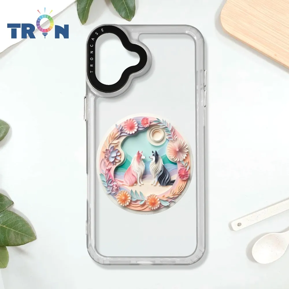 TRON iPhone 16 PLUS 俄羅斯方塊招財貓-三隻小貓 太空殼 透黑款 手機殼 歷史價格詳細信息