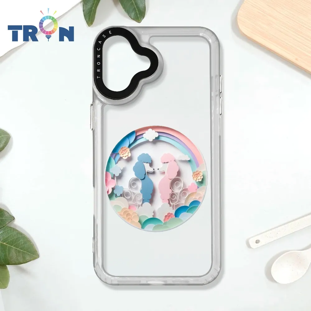 TRON iPhone 16 PLUS 俄羅斯方塊招財貓-三隻小貓 太空殼 透黑款 手機殼 歷史價格詳細信息