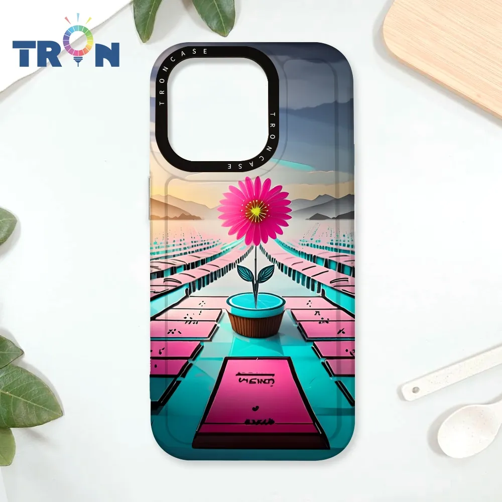 TRON iPhone 16 Pro 桃藍色花朵系列 太空殼 透黑款 手機殼 價格比較,價格查詢,歷史價格詳細信息