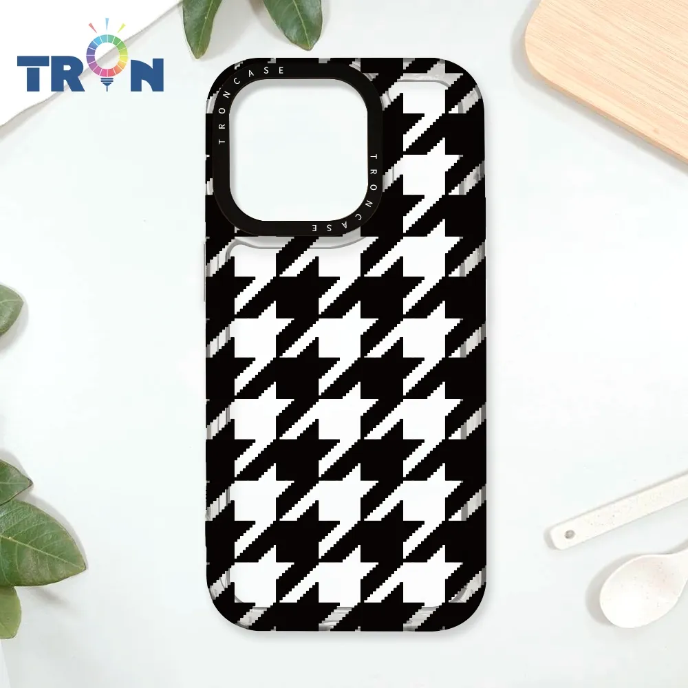 TRON iPhone 16 PRO 經典千鳥紋 四角防摔殼 軟殼 手機殼 歷史價格詳細信息