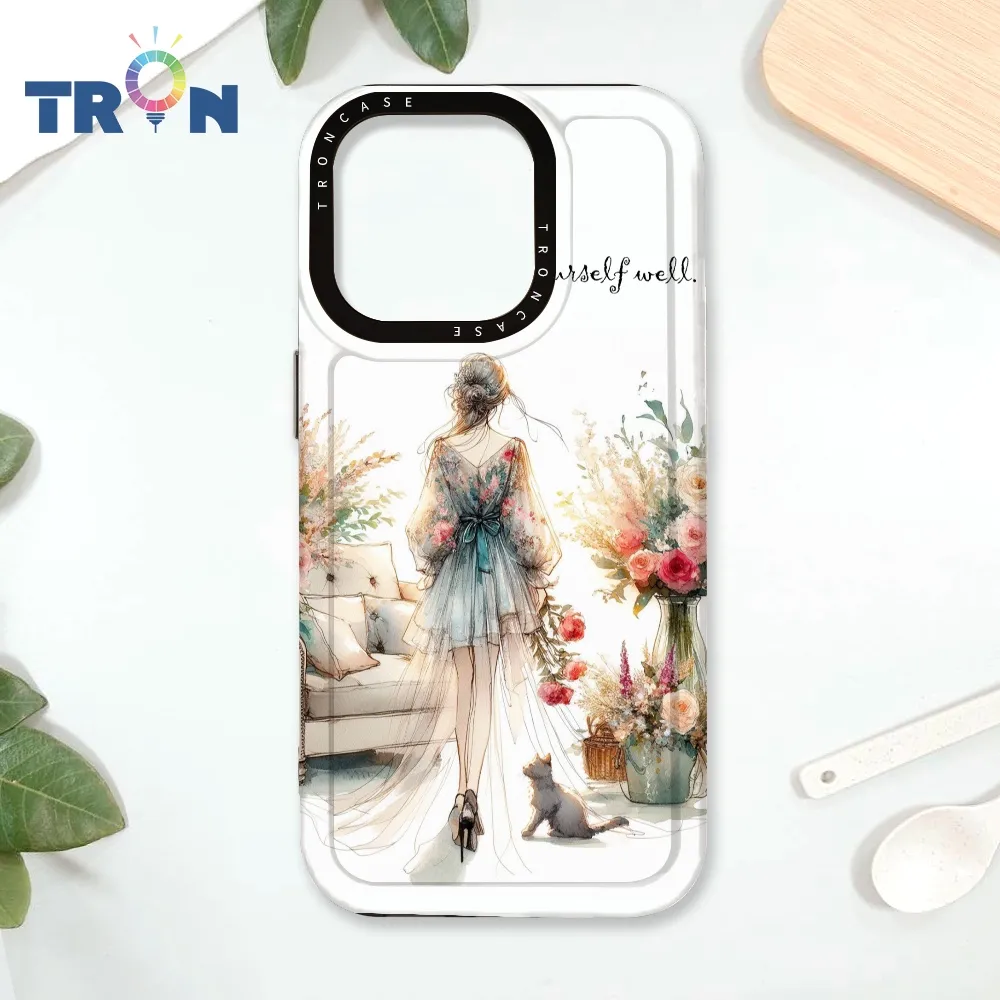 TRON IPhone 16 Pro 優雅北歐風幾何復古花磚 太空殼 透黑款 手機殼 歷史價格詳細信息