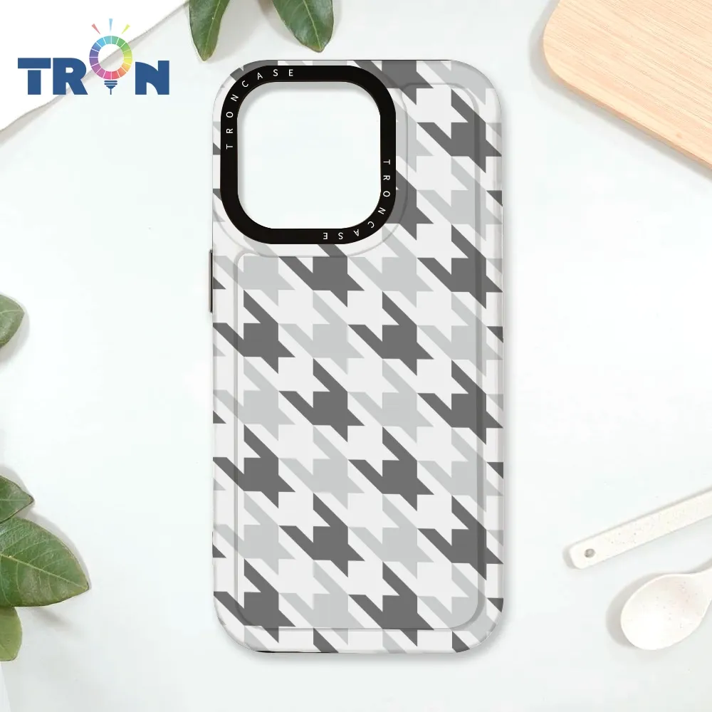 TRON iPhone 16 PRO 三色千鳥紋 四角防摔殼 軟殼 手機殼 歷史價格詳細信息
