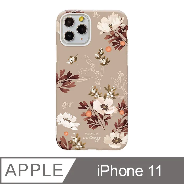 iPhone 11 6.1吋 wwiinngg粉紫花茶全包抗污iPhone手機殼 歷史價格詳細信息