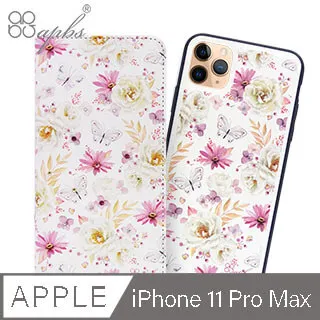 apbs iPhone 11 & 11 Pro & 11 Pro Max兩用施華彩鑽磁吸手機殼皮套-紫薔薇 歷史價格詳細信息