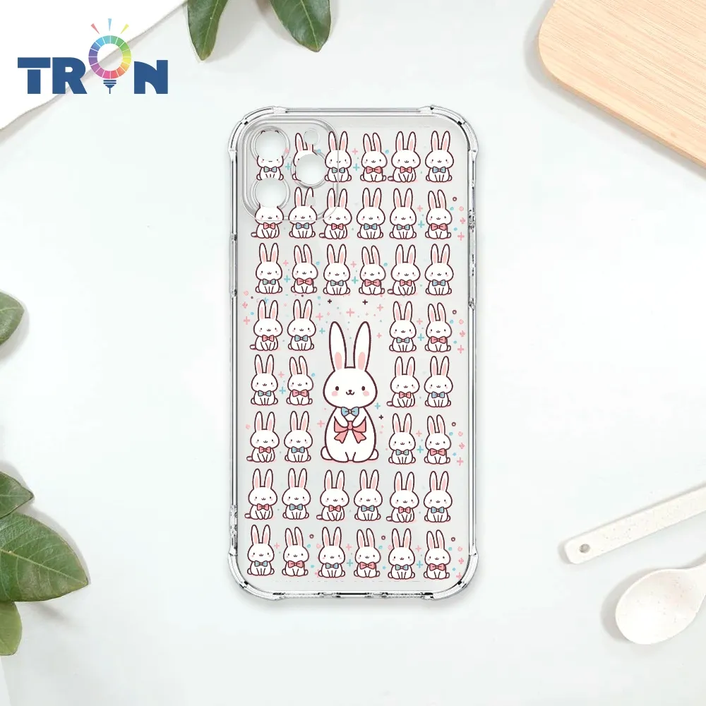 TRON IPhone 11 PRO 兔子可愛動作排排系列 四角防摔殼 手機殼 歷史價格詳細信息
