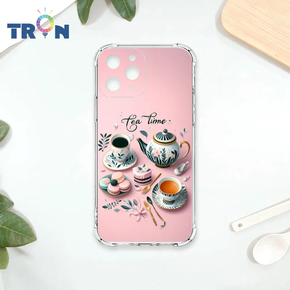 TRON IPhone 11 PRO 條紋透明小花C款  載具 四角防摔殼 手機殼 歷史價格詳細信息