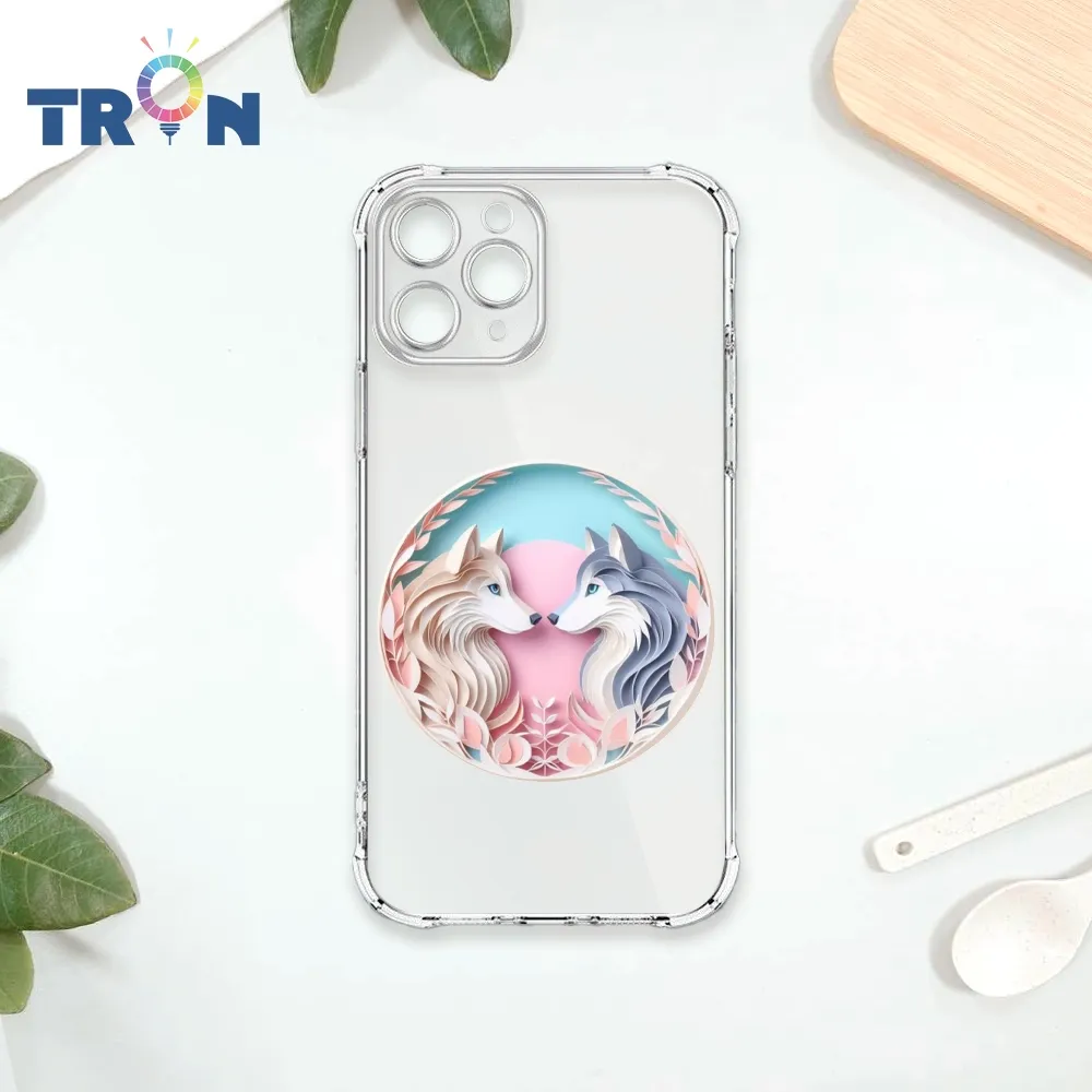 TRON IPhone 11 PRO 條紋透明小花C款  載具 四角防摔殼 手機殼 歷史價格詳細信息