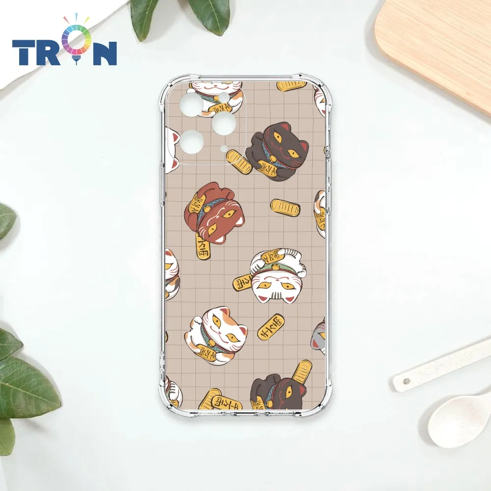 TRON IPhone 11 PRO 俄羅斯方塊招財貓-三隻小貓  載具 四角防摔殼 手機殼 歷史價格詳細信息