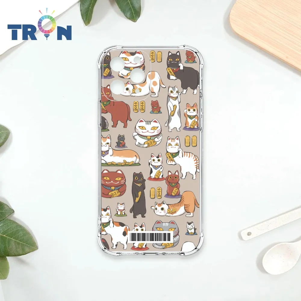 TRON IPhone 11 PRO 俄羅斯方塊招財貓-三隻小貓  載具 四角防摔殼 手機殼 歷史價格詳細信息