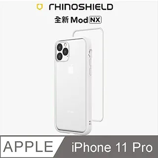 RhinoShield 犀牛盾 Mod NX iPhone 11 白色 防摔邊框背蓋兩用手機殼《比帽王》 歷史價格詳細信息
