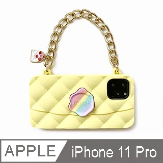 【Candies】獨角獸晚宴包(黃) -適用 iPhone 11 Pro 歷史價格詳細信息