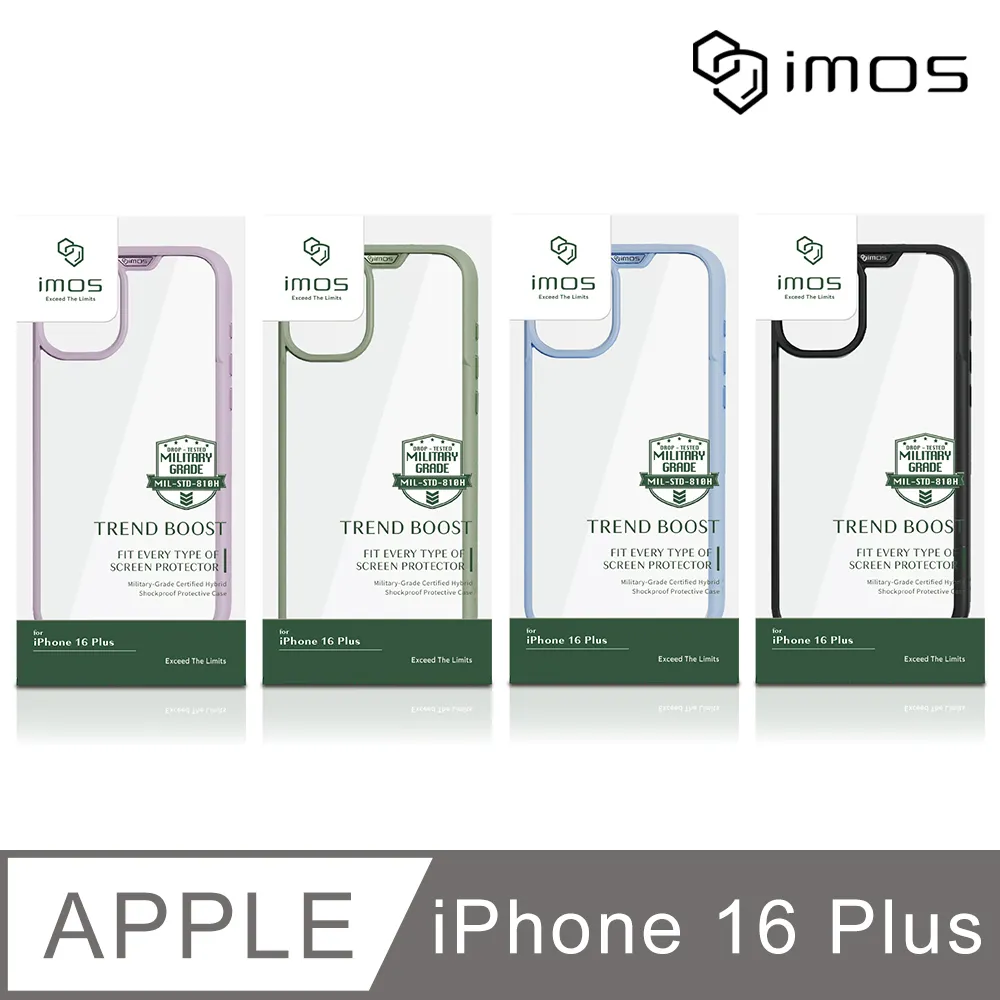 iMOS Apple iPhone 16 Plus 6.7吋 磁吸軍規防震保護殼-透明 歷史價格詳細信息