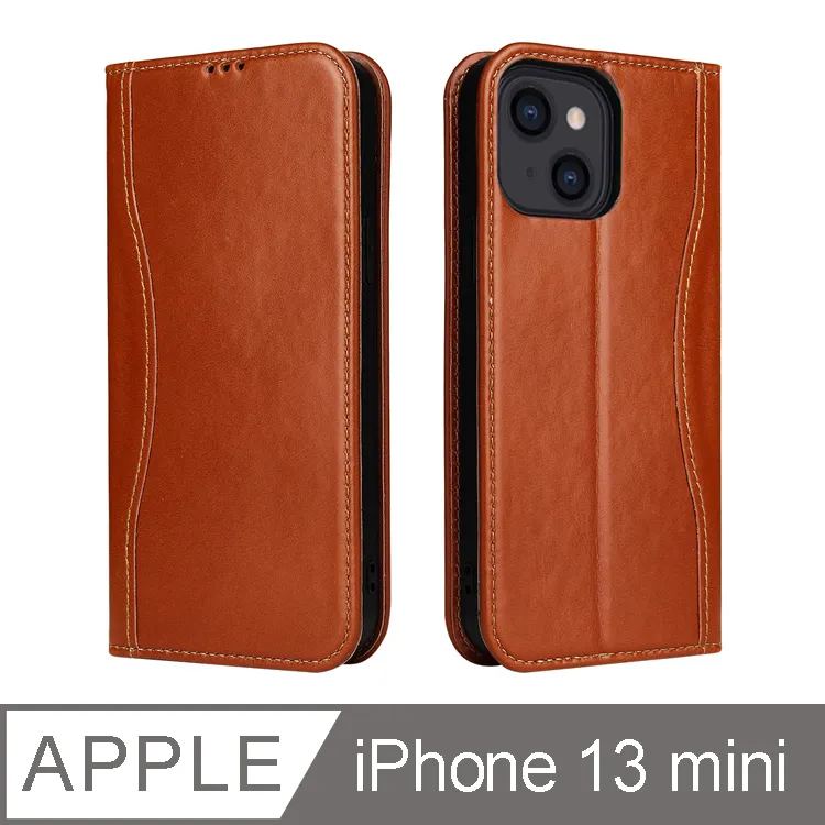 Fierre Shann 新西槍系列 iPhone 13 (6.1吋) 錢包式 磁吸側掀 手工真皮皮套-紅色 歷史價格詳細信息
