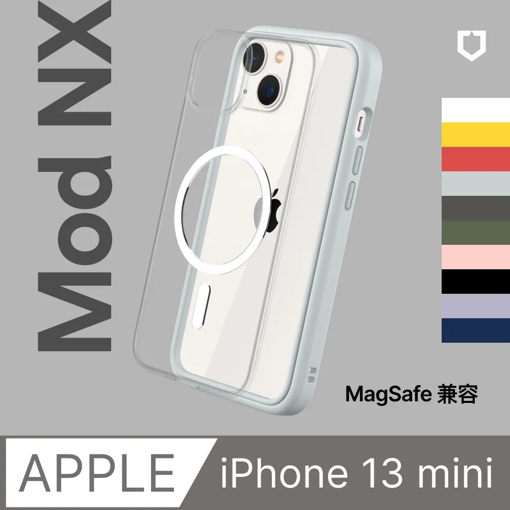 【犀牛盾】iPhone 13 mini (5.4吋) Mod NX (MagSafe兼容) 超強磁吸手機保護殼(多色可選) 歷史價格詳細信息