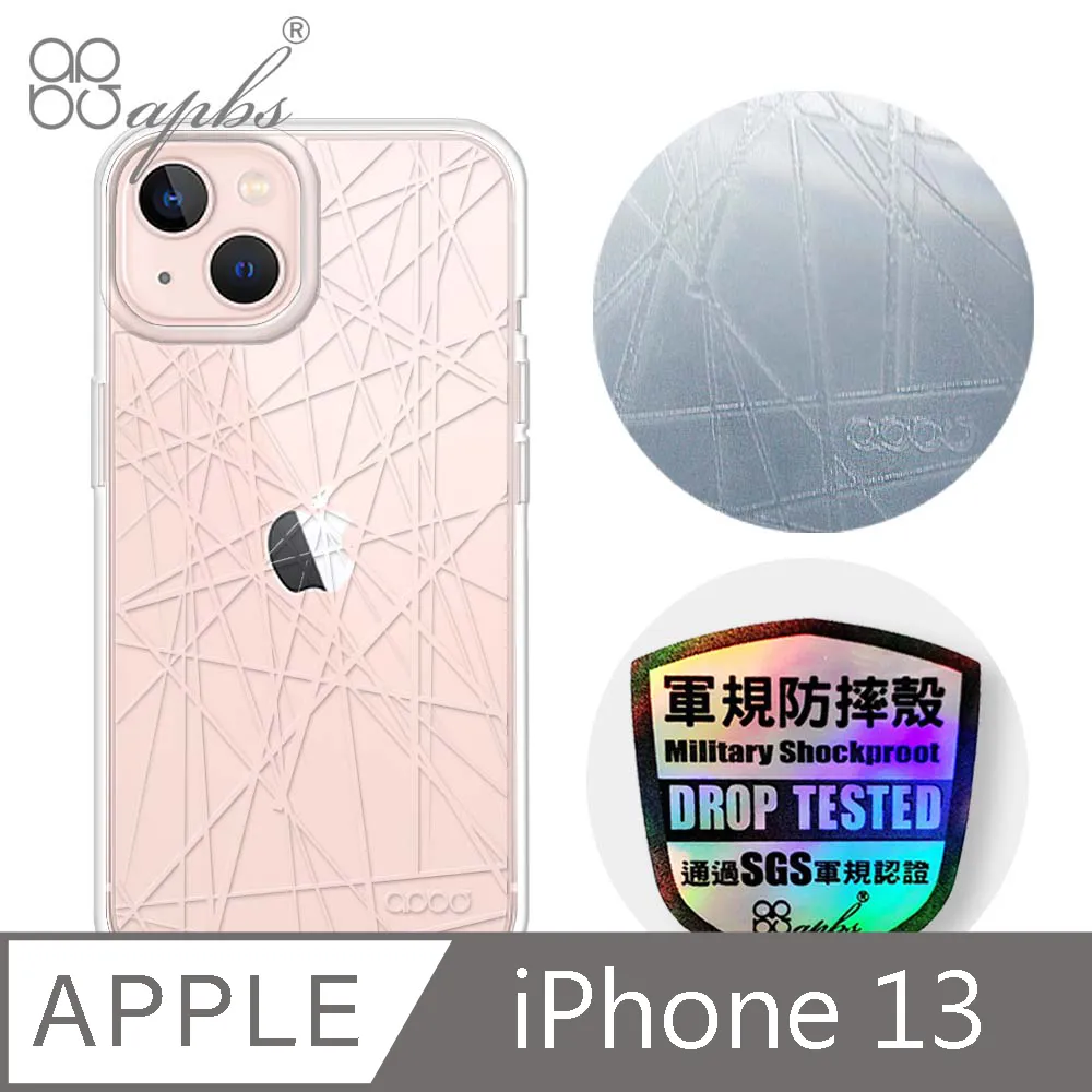 apbs iPhone 13 6.1吋浮雕感輕薄軍規防摔手機殼-空間設計 歷史價格詳細信息