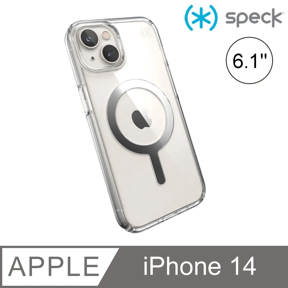 Speck Perfect Clear MagSafe iPhone 15 Pro 6.1吋 磁吸透明防摔殼-銀色 歷史價格詳細信息