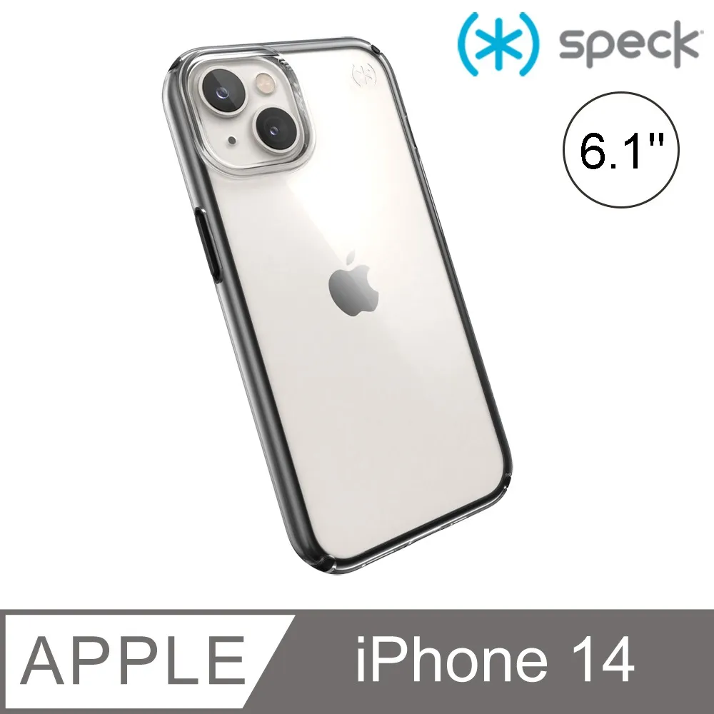 Speck iPhone 14 (6.1吋) Presidio Perfect-Clear Geo 透明防摔殼-黑框 歷史價格詳細信息
