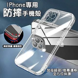【MEMO】iPhone邊條紋氣囊包覆透明手機殼(QM-IP) 歷史價格詳細信息